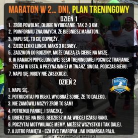 maraton w dwa dni plan treningowy